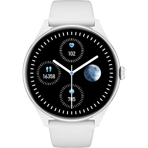 Gray Silver Vision Smartwatch