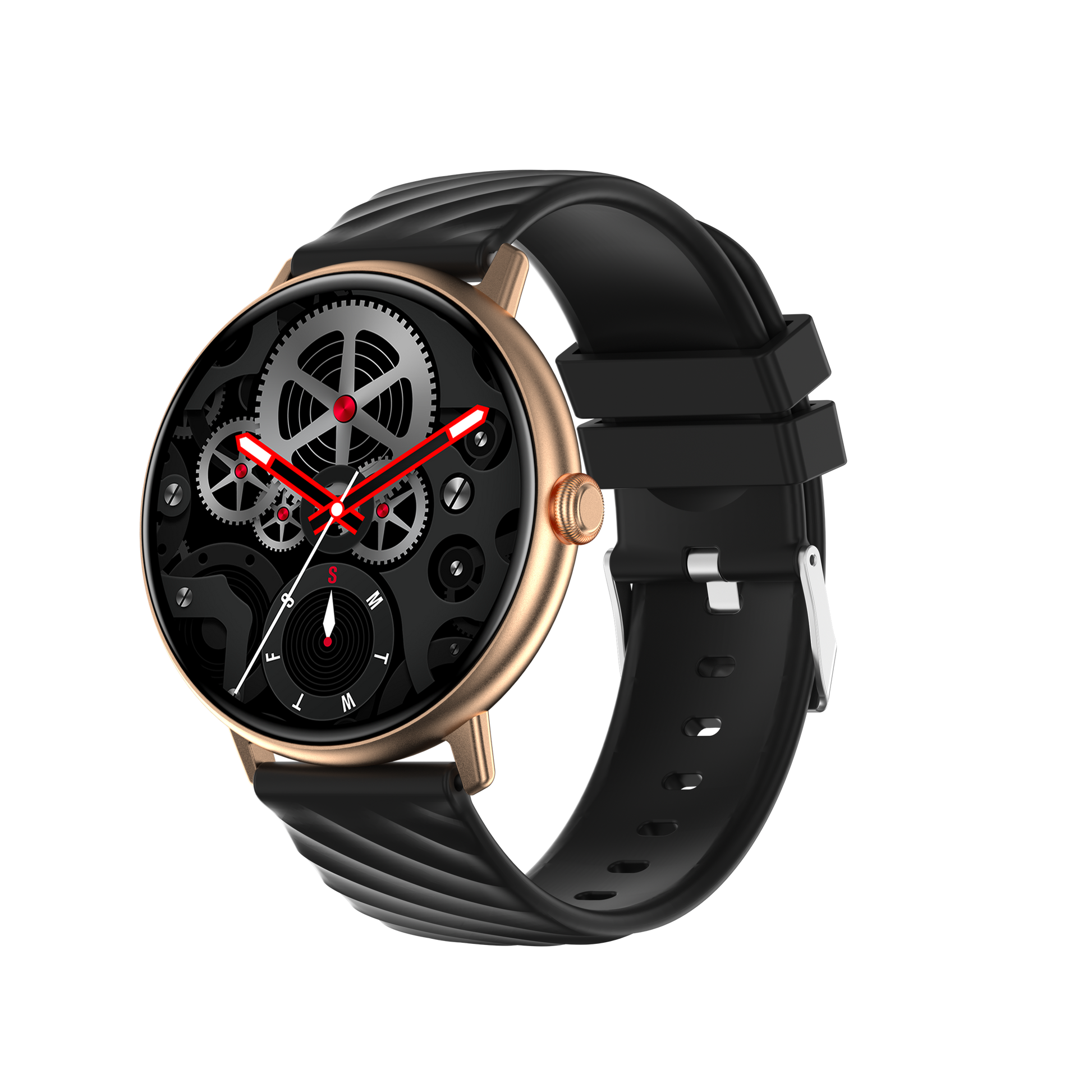 Zero Orbit Black Smart Watch 