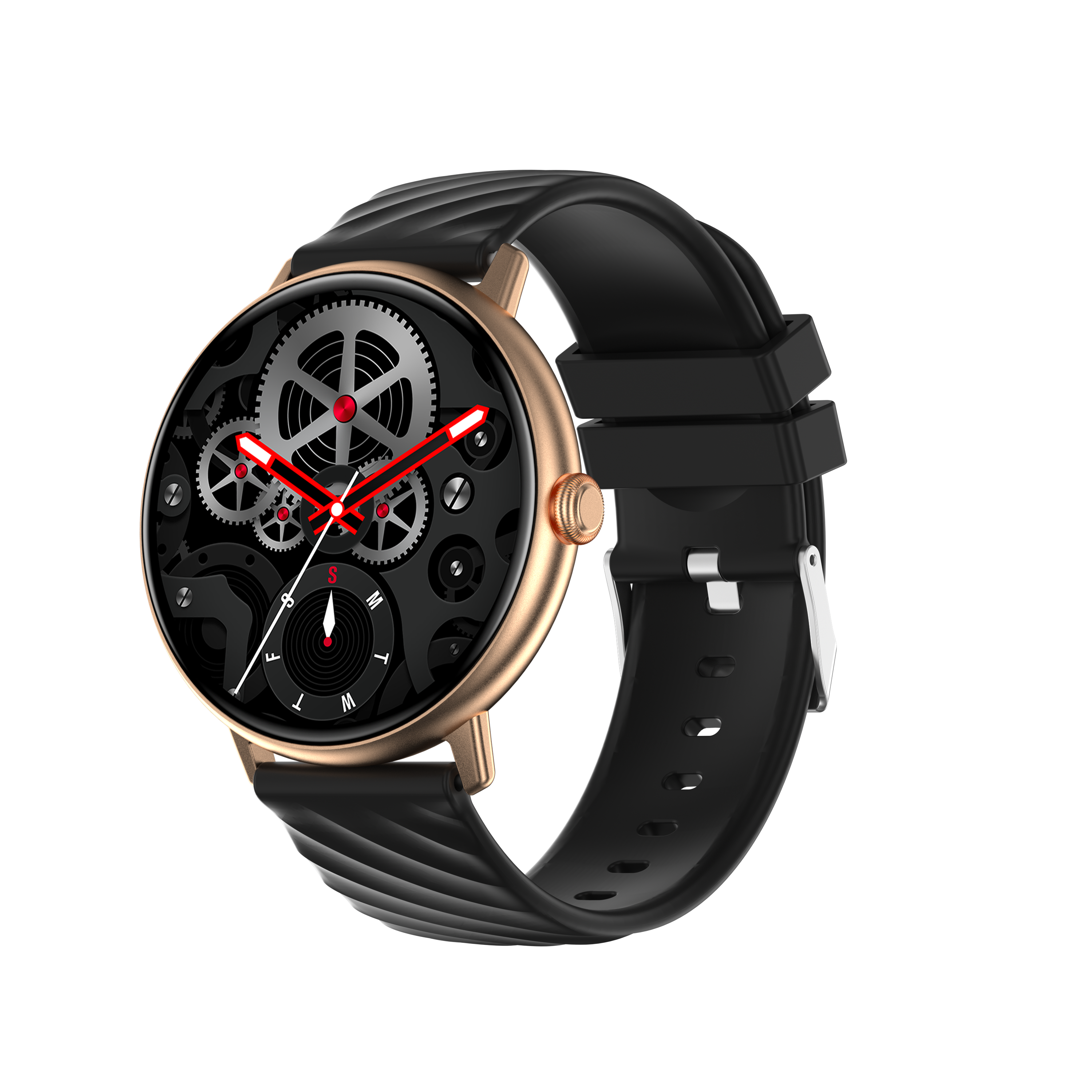 Zero Orbit Black Smart Watch 