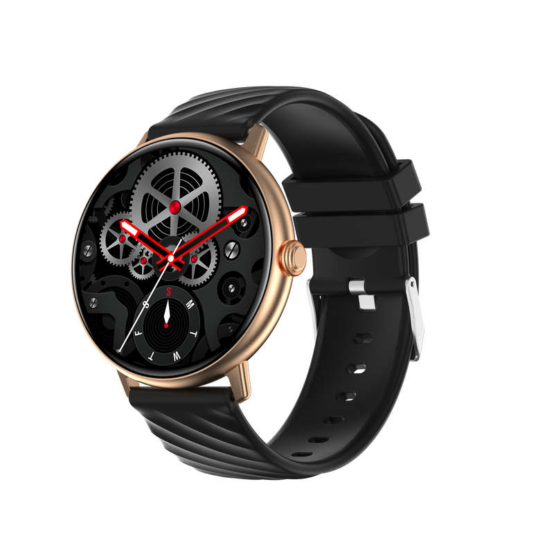 Zero Orbit Black Smart Watch 